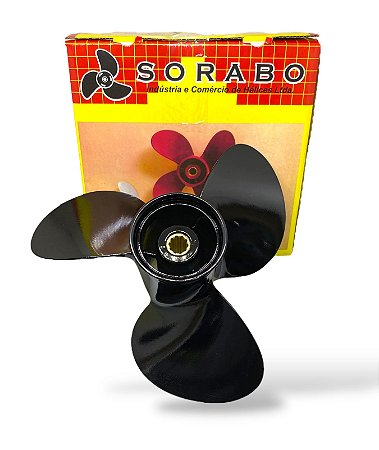 Helice Mercury 25 hp 4 tempos japones - 9.7/8 x 12- Sorabo