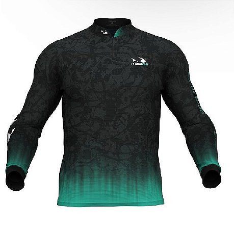 Camiseta de Pesca Presa Viva Tucunaré Azul 08 - XG