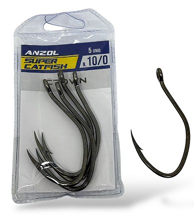 Anazol Crow Super Cat Fish Black 10/0 C/5