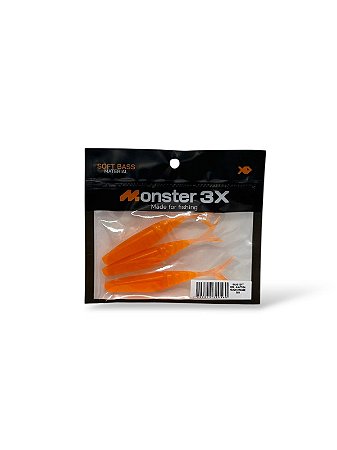 Isca soft Shads M-ACTION 10,5CM - ORANGE 3UN