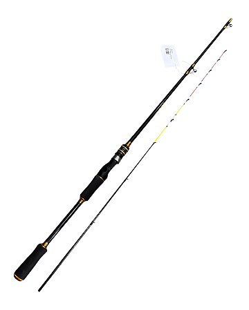 Vara Fishing Ultrafiber 1,80m 10-20 lb 2 Partes p/ molinete e carretilha
