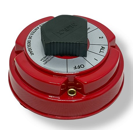 Chave Geral de Bateria 4 Posições MXF – 360 A - 6–32 V -Blindada