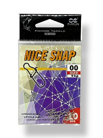 Snap Maruri Nice Snap N. 00 - 9kg c/ 10 un.