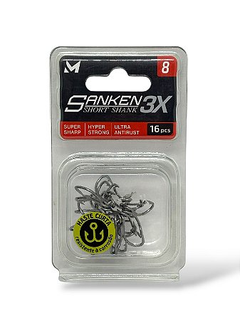Garatéia Marine Sports Sanken Shank 3X CT 8 c/ 16