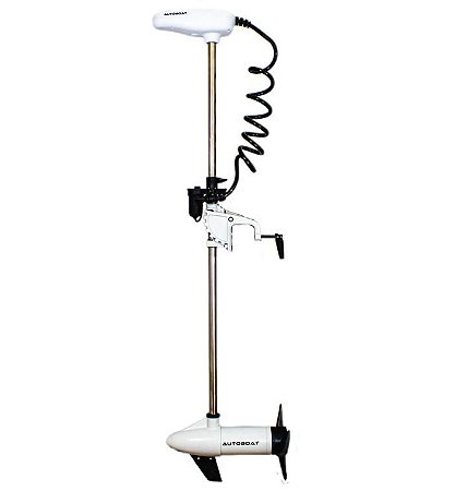 Motor eletrônico Autoboat 70 Libras Geração 3 Com controle e bússola GPS