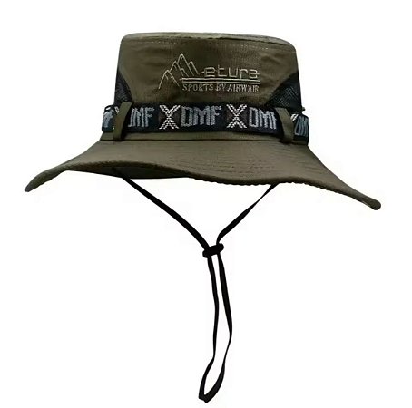 Chapéu de aventura Verde