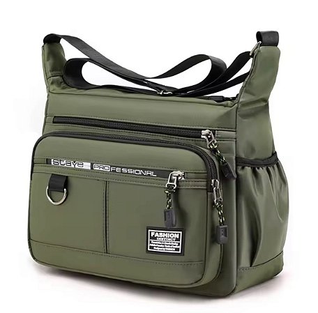 Bolsa de pesca com alça de ombro verde