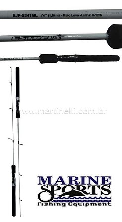 VARA ESTRELA EJF-S602MH 1.83m 20-35lb -