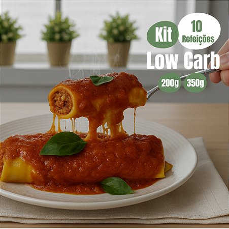 Kit - LowCarb - 10 refeições - 200g ou 350g