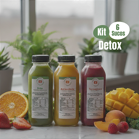 Kit Sucos Detox