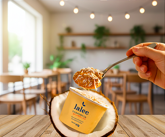 Gelado - Doce de Leite com Flocos de Coco Zero - 60g