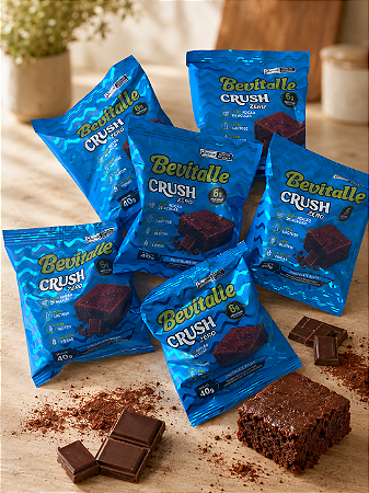 Brownie Crush Zero - Chocolate Belga - 40g