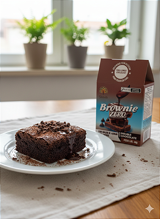 Brownie ZERO Double Chocolate - 40g