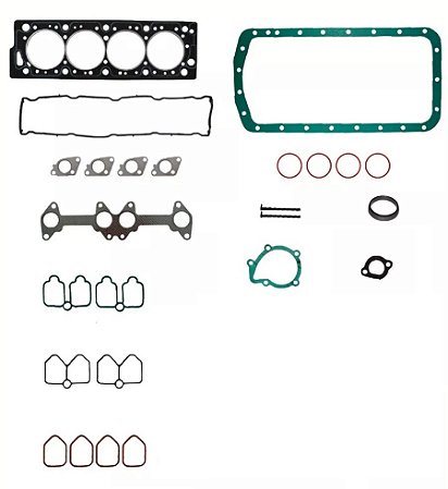 JOGO DE JUNTAS MOTOR CITROEN XSARA XANTIA PEUGEOT 405 406 PARTNER 1.8 8V -XU7JP COMPLETO SEM RETENTORES