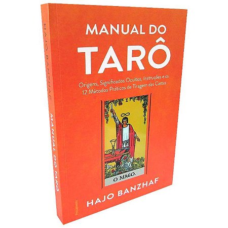 Livro, Manual do Tarô, de Fácil Compreensão - Nova Edição, por Hajo Banzhaf