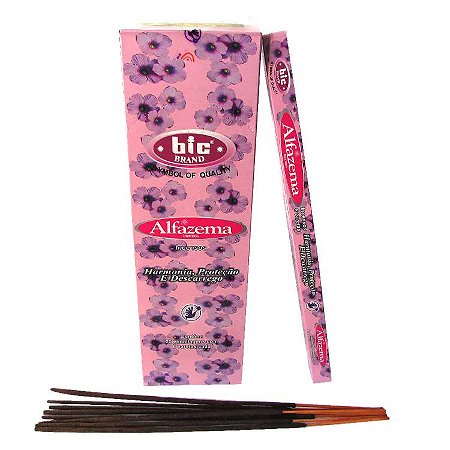 Incenso Indiano Bic Brand - Alfazema: Harmonia, Proteção e Descarrego