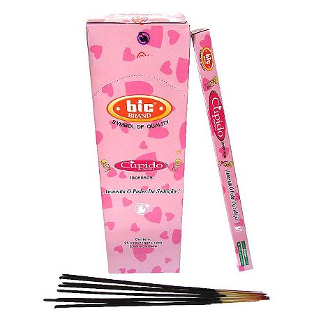 Incenso Indiano Bic Brand - Cupido: Aumenta o Poder da Sedução!