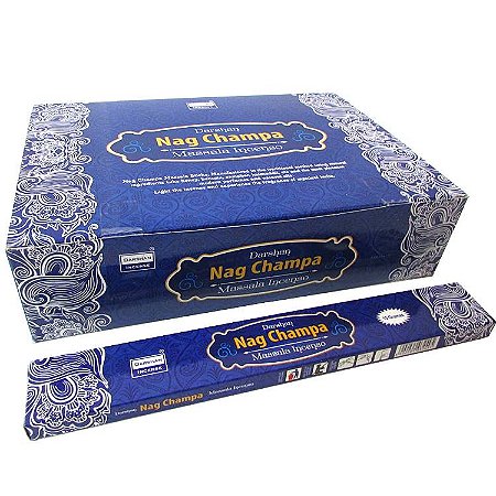 Incenso Darshan Nag Champa, Flor da Árvore Champa - de Massala
