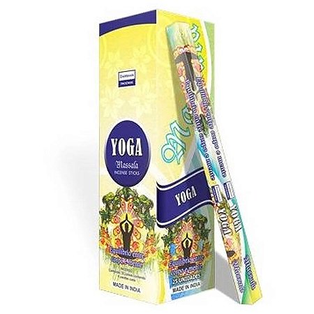 Incenso Darshan de Massala - Yoga: Equilíbrio Entre Corpo e Mente