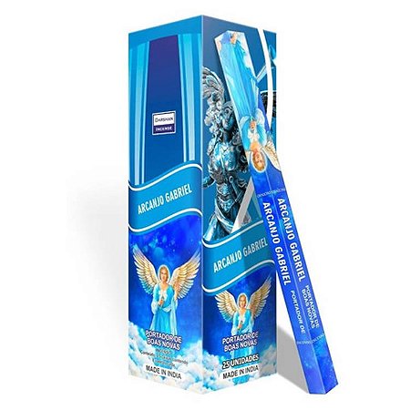 Incenso Darshan Tradicional Indiano - Arcanjo Gabriel: Portador de Boas Novas