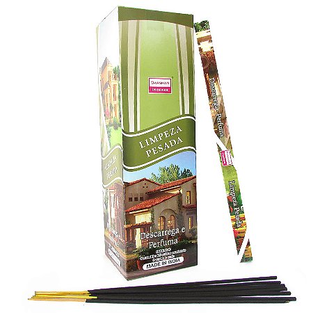 Incenso Limpeza Pesada Darshan - Descarrega e Perfuma