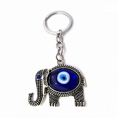 Chaveiro Olho Grego de Elefante