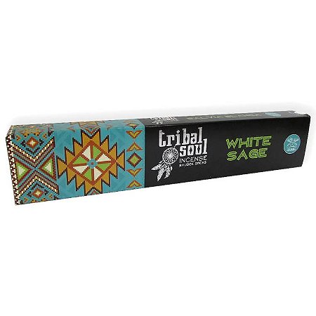 Incenso Sálvia Branca Tribal Soul de Massala - Linha Xamânica