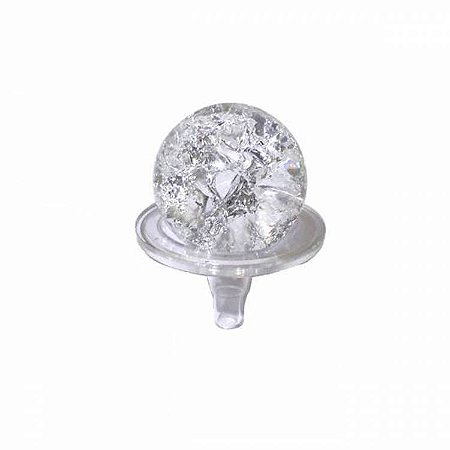 Bola de Vidro 5cm + Suporte Para Fonte de Água