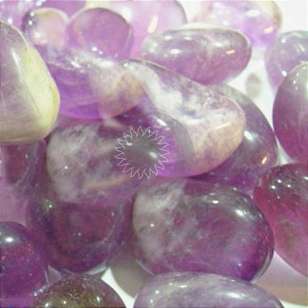 Pedra Rolada Ametista - Pacote com 250g