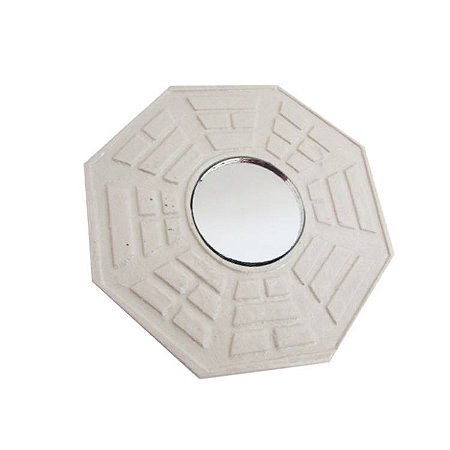 Baguá em Resina P 7cm - Branco