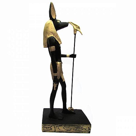Anúbis Estátua Egípcia - 22cm