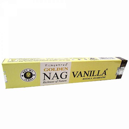 Incenso Golden Nag - Vanilla