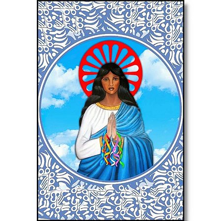 Quadro Santa Sara Kali de Parede 29cm