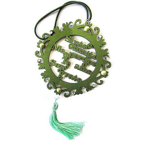 Móbile Ho'oponopono 34cm - Verde