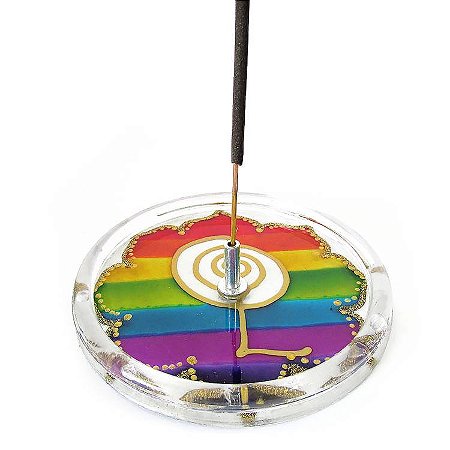 Incensário Redondo 10cm - Reiki