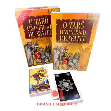 O Tarô Universal de Waite: Tarot + Livro, baralho com 78 Cartas