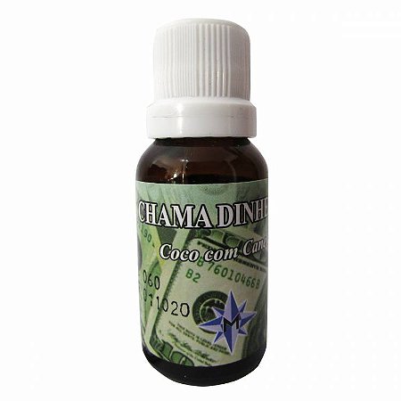 Essência Aromática 15ml - Chama Dinheiro: Coco com Canela