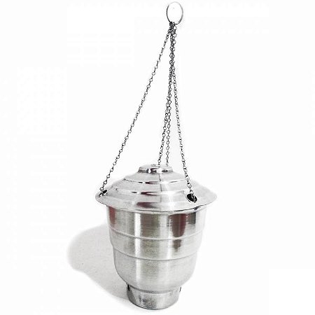 Turíbulo de Metal Defumador - G 15cm