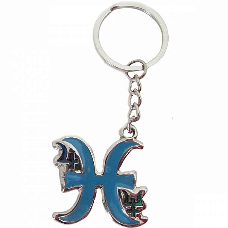 Chaveiro Signo 3,5cm - Peixes