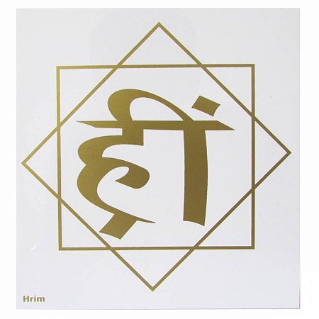 Placa Radiônica - Hrim - 14cm x 9,5cm