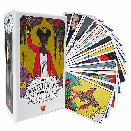 Tarô da Bruxa Moderna, Baralho de Tarot com 78 Cartas + Livreto - Editora Ísis