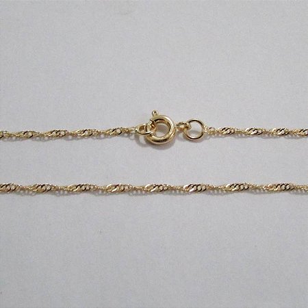 Gargantilha Corrente 45cm - Dourado