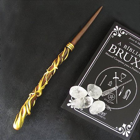 Varinha Mágica Wicca D'oro 36cm