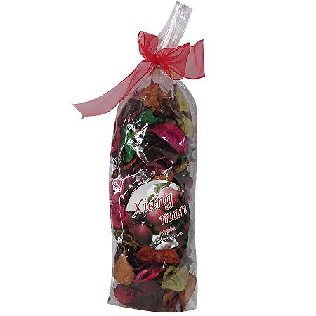 Pot Pourri Flores e Folhas Secas Aromatizadas Misto 60g - Maçã