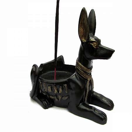 Incensário Egípcio Chacal 7cm