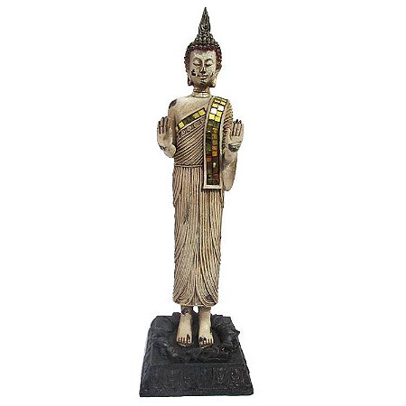 Estátua Buda Tibetano 35cm