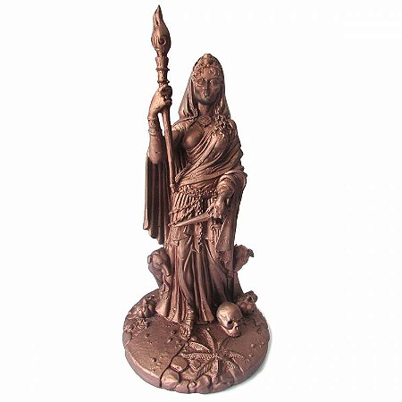 Hécate Senhora do Submundo 29cm - Cobre