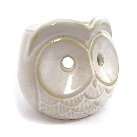 Recho Corujinha 7cm - Bege