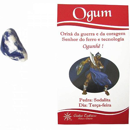 Pedras e Cristais dos Orixás P - Ogum