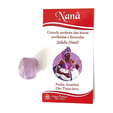 Pedras e Cristais dos Orixás P - Nanã